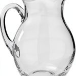 Mikasa Napoli Clear Glass Beverage Pitcher 70oz Elegant Design-0