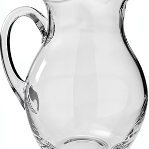 Mikasa Napoli Clear Glass Beverage Pitcher 70oz Elegant Design-0