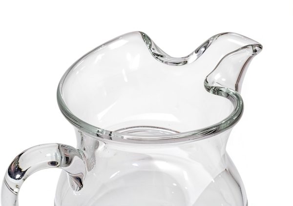 Mikasa Napoli Clear Glass Beverage Pitcher 70oz Elegant Design-4