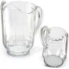 Versapour Clear Pitcher 60oz by Carlisle - Break Resistant Plastic Jug-1