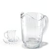 Versapour Clear Pitcher 60oz by Carlisle - Break Resistant Plastic Jug-6