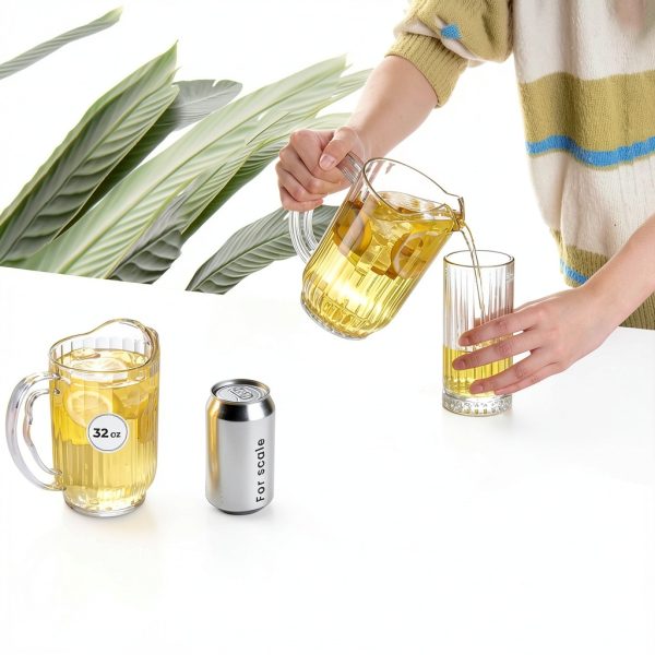 Restaurantware-RW Base 60 Ounce Beer Pitcher, 1 Durable Restaurant Pitcher-1