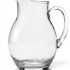 Mikasa Napoli Clear Glass Beverage Pitcher 70oz Elegant Design-2
