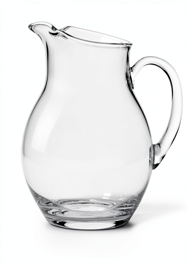 Mikasa Napoli Clear Glass Beverage Pitcher 70oz Elegant Design-2