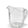 Versapour Clear Pitcher 60oz by Carlisle - Break Resistant Plastic Jug-2