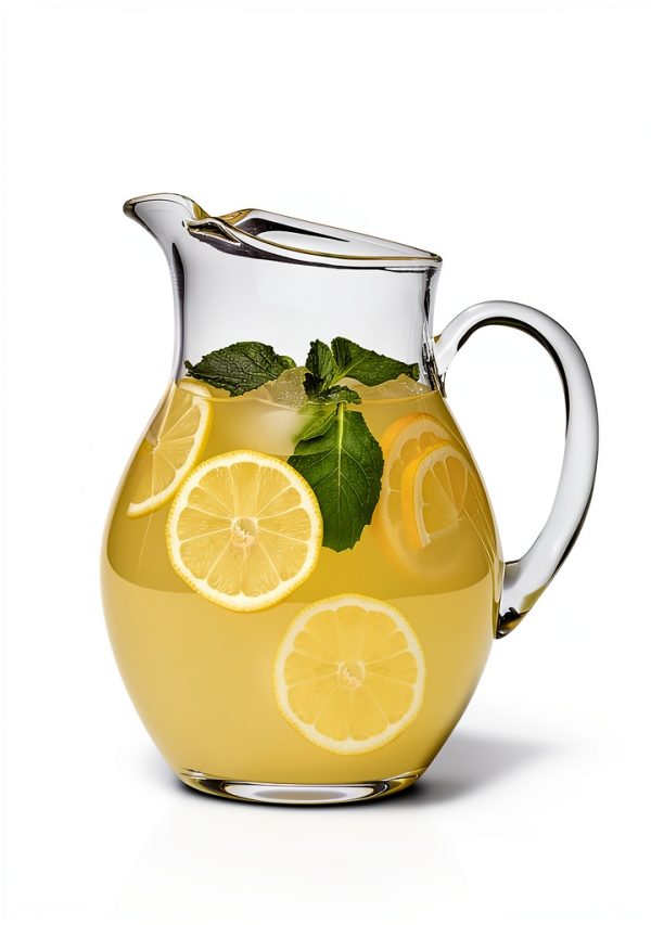 Mikasa Napoli Clear Glass Beverage Pitcher 70oz Elegant Design-1