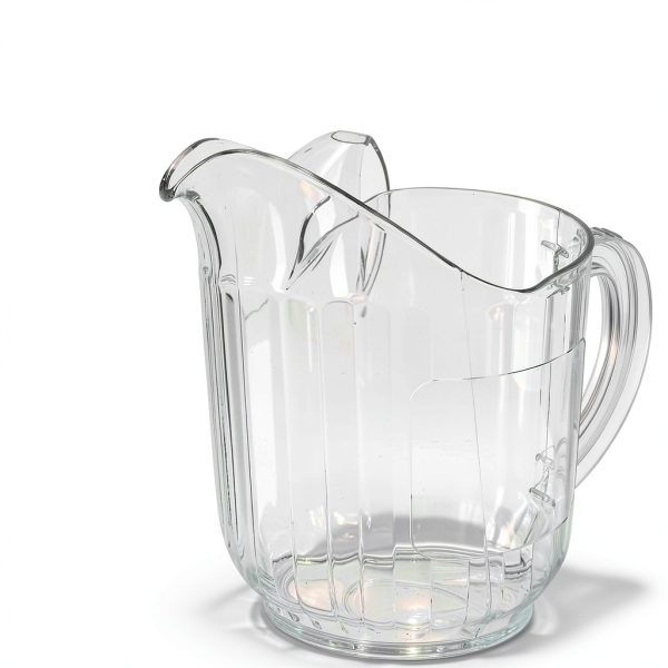 Versapour Clear Pitcher 60oz by Carlisle - Break Resistant Plastic Jug-5