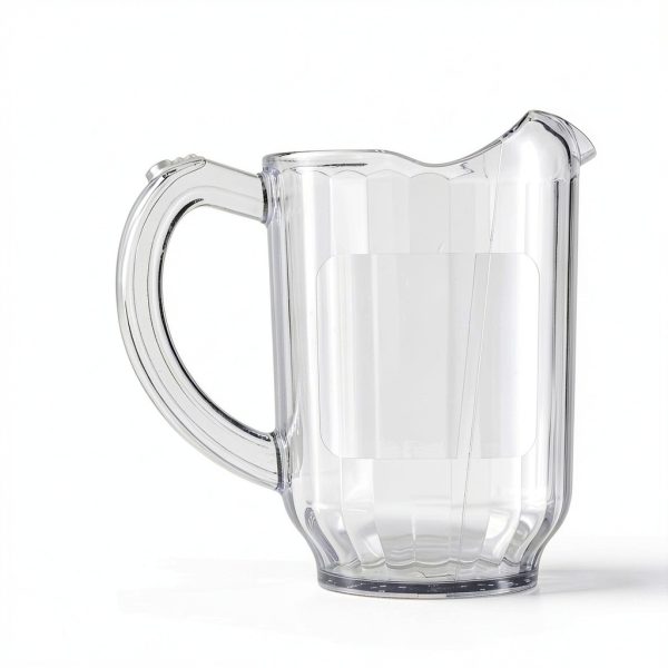 Versapour Clear Pitcher 60oz by Carlisle - Break Resistant Plastic Jug-3