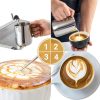 Milk Frothing Pitcher UMUACCAN 590ml Stainless Steel Jug with Pen-3