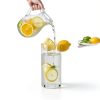 Clear Plastic Pitcher 72oz with Lid by Meolibour Beverage Jug-2