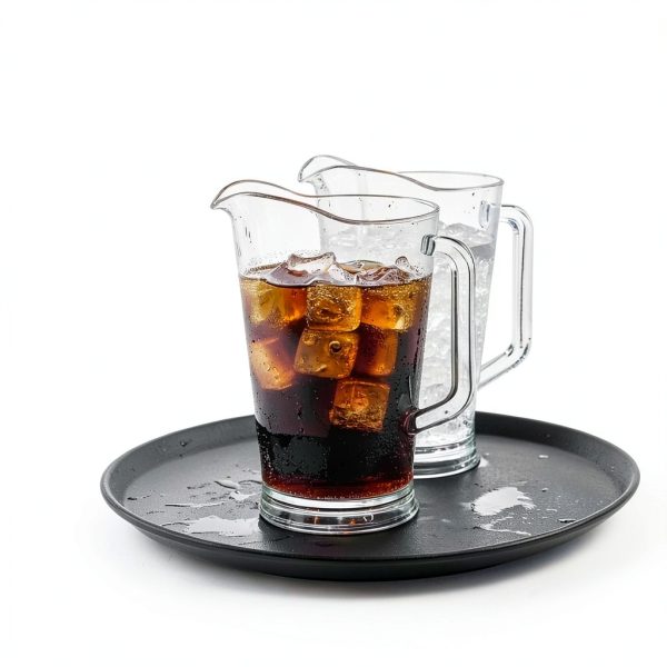 US Acrylic 64oz Bistro Clear Pitcher Set of 2 Shatterproof BPA Free-3