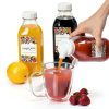 Glass Milk Bottle 2 Pack by Syntic – 32oz Airtight Reusable Jugs-6