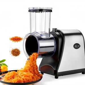 Electric Meat Grinder with 5 Attachments, Homdox Salad Maker Slicer-0